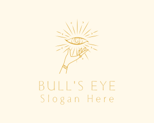 Mystical Eye Tarot logo design