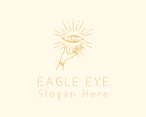 Mystical Eye Tarot logo design