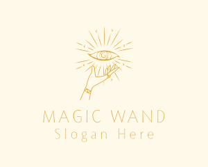 Mystical Eye Tarot logo design