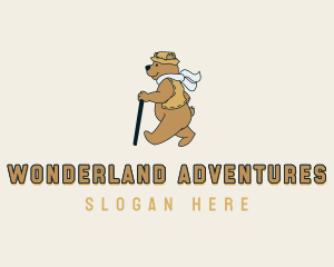 Bear Adventure Camp logo design