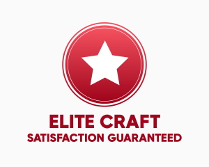 Quality - Round Star Seal logo design