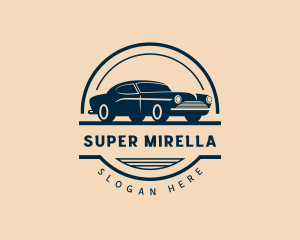 Vintage Car Care Automobile Logo