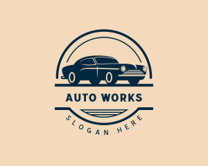 Automobile - Vintage Car Automobile logo design