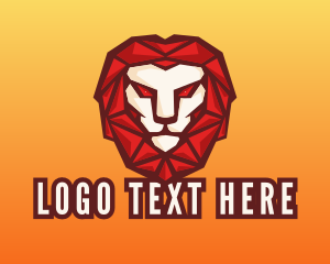 Password - Red Lion Gaming Avatar Mascot logo design