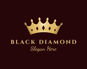 Luxurious Gold Crown logo design