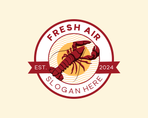 Seafood Lobster Restaurant logo design