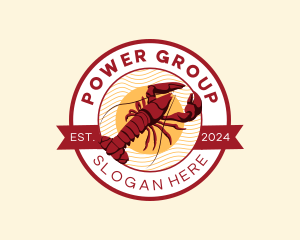 Arts And Craft - Seafood Lobster Restaurant logo design