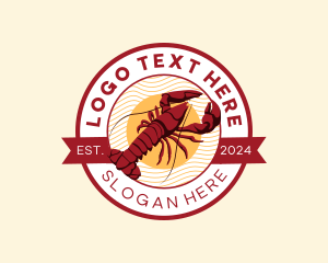 Seafood Lobster Restaurant logo design