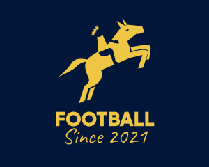 Jockey - Regal Horse Equestrian logo design