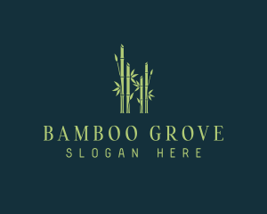 Bamboo - Eco Oriental Bamboo logo design