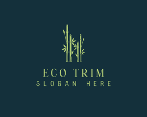 Eco Oriental Bamboo logo design