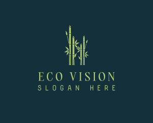 Eco Oriental Bamboo logo design