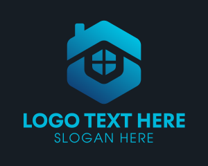 Hexagon - Window Roof Maintenance logo design