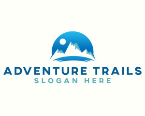 Peak Mountain Nature logo design