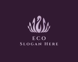 Swan - Elegant Swan Hotel logo design