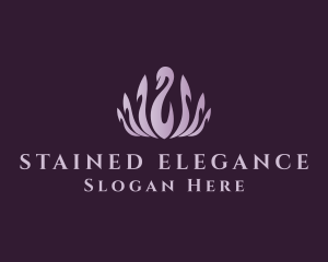 Elegant Swan Hotel logo design