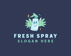 Clean Spray Sanitation logo design