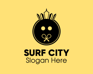 Squash Ball City  logo design