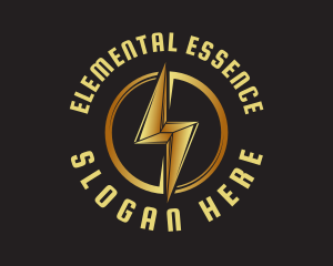 Element - Energy Lightning Element logo design