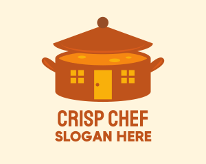 Home Cooking Soup Pot logo design