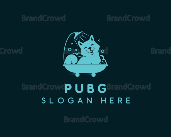 Puppy Shower Pet Grooming Logo