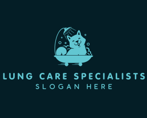 Puppy Shower Pet Grooming logo design