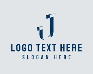 Modern Agency Initial Letter J Logo