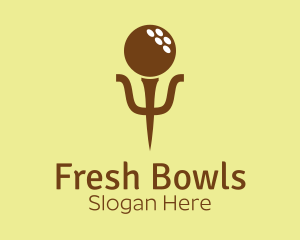 Bowling Ball Psychologist logo design