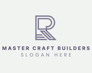Builder - Architecture Builder Structure logo design