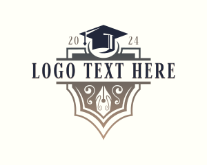 Review Center - University Learning Academy logo design