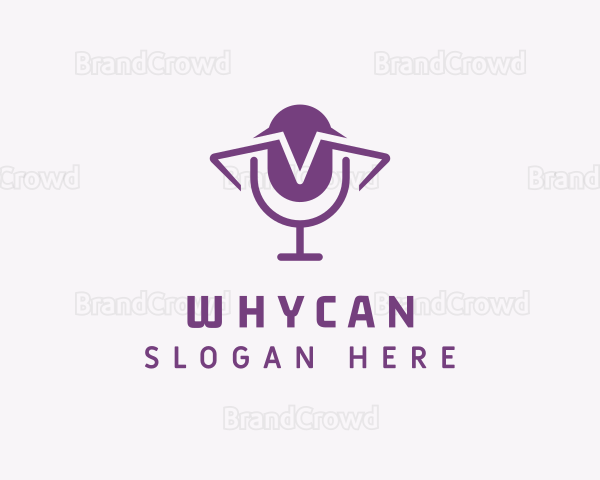 Music Podcast Mic Logo