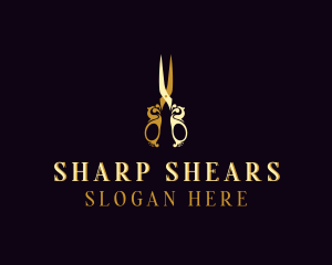 Shears - Stylish Scissors Shears logo design