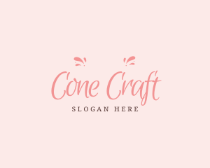 Cursive Feminine Brand logo design