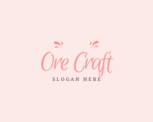 Cursive Feminine Brand logo design