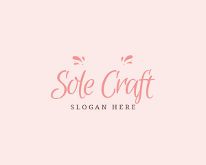 Cursive Feminine Brand logo design