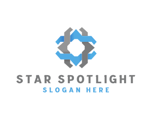 Tech Star Application logo design