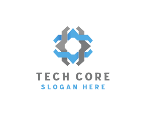 Tech Star Application logo design