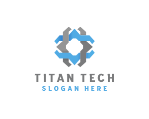 Tech Star Application logo design