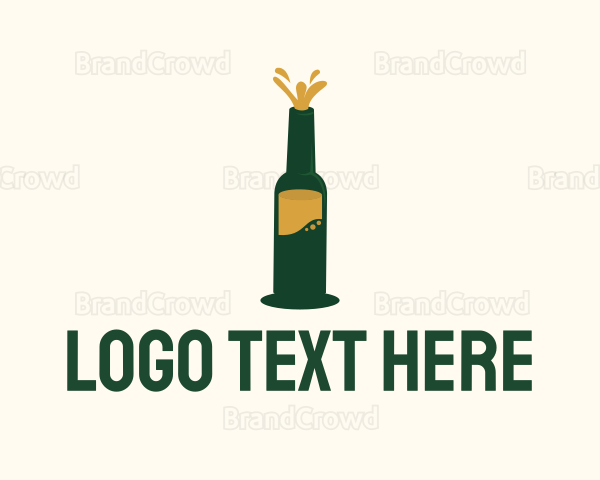Beer Bottle Brewer Logo