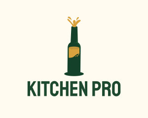 Beer Bottle Brewer Logo