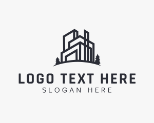 Modern Residential House Logo