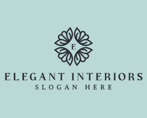 Feminine Spa Flower  logo design