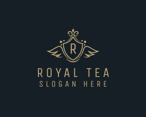 Royal Shield Wings Academy  logo design