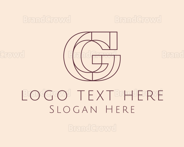 Luxury Fashion Letter G Logo