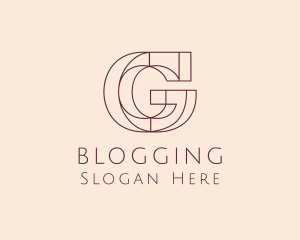 Event Styling - Luxury Fashion Letter G logo design