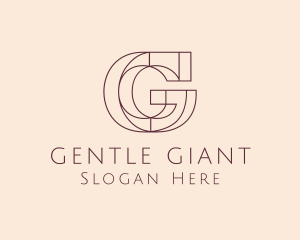 Luxury Fashion Letter G  logo design