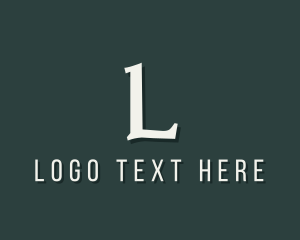 Law Firm - Minimalist Letter Consultancy logo design