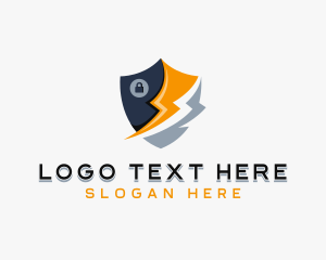 Security - Cyber Security Shield logo design