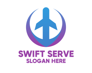 Service - Airplane Cargo Service logo design