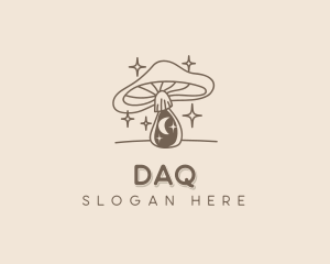 Natural - Natural Mushroom Wellness logo design